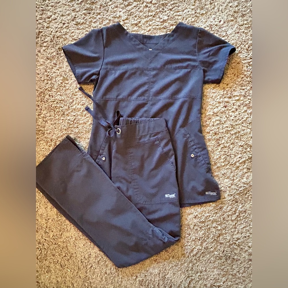 Greys Anatomy by Barco Scrub SET in color charcoal